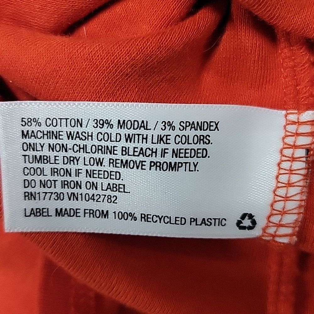 MERONA WOMENS V-TECK STRETCH TEE SIZE MEDIUM ...MADE W/ 50 CTN 39 MODAL 3% SPAND - Picture 4 of 5